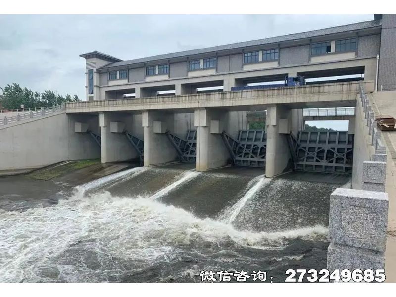 建平县排涝站流量控制闸门
