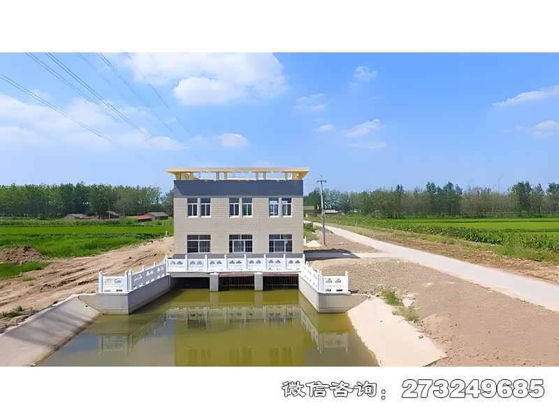 建平县堤岸排涝站闸门