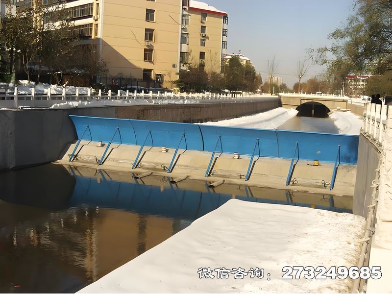 岭东河道水质净化坝
