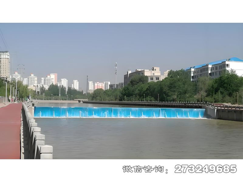 岭东河道海绵城市坝