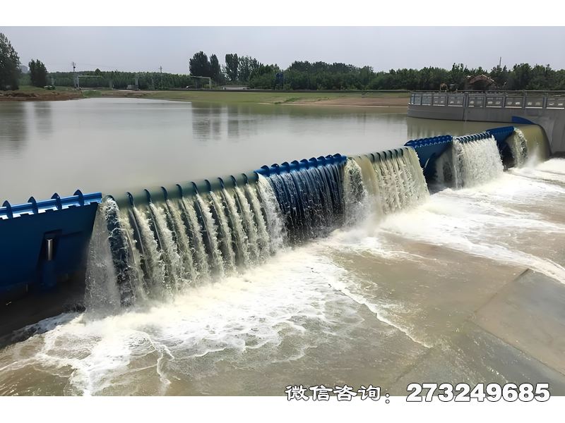 婺城城市河道景观灯光坝