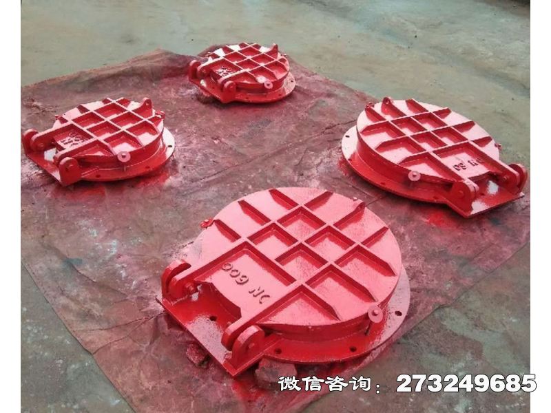 邕宁铸铁圆形暗渠拍门