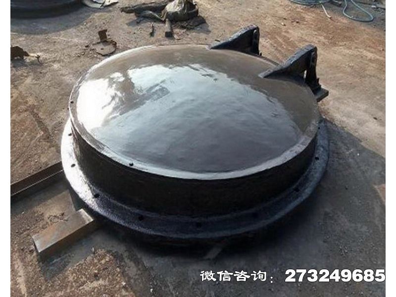 邕宁铸铁圆形应急排水拍门