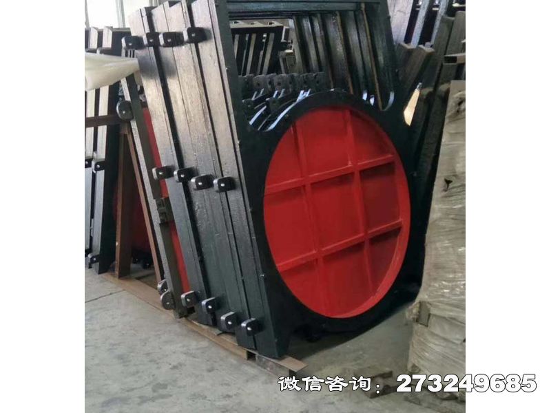 邕宁耐腐蚀铸铁附壁闸门